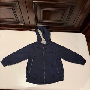 GAP Kids Navy Hooded windbreaker